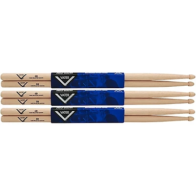 Vater Hickory Drum Sticks 3-Pack