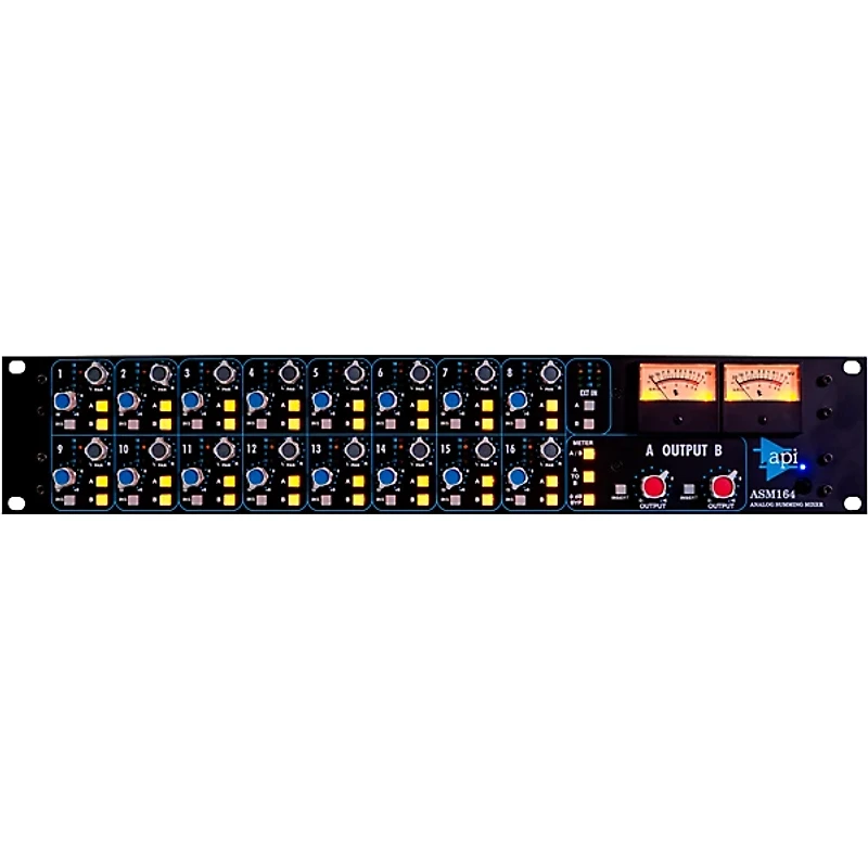 API ASM164 16-Channel Rackmount Analog Summing Mixer