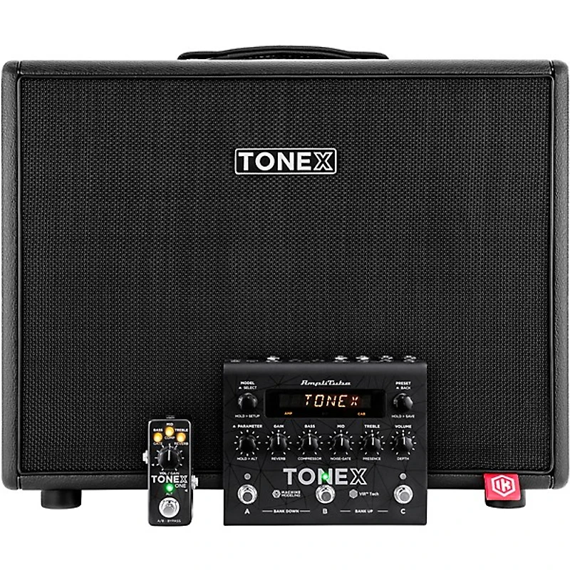 IK Multimedia TONEX 700W 1x12 FRFR Powered Speaker Cabinet - Black