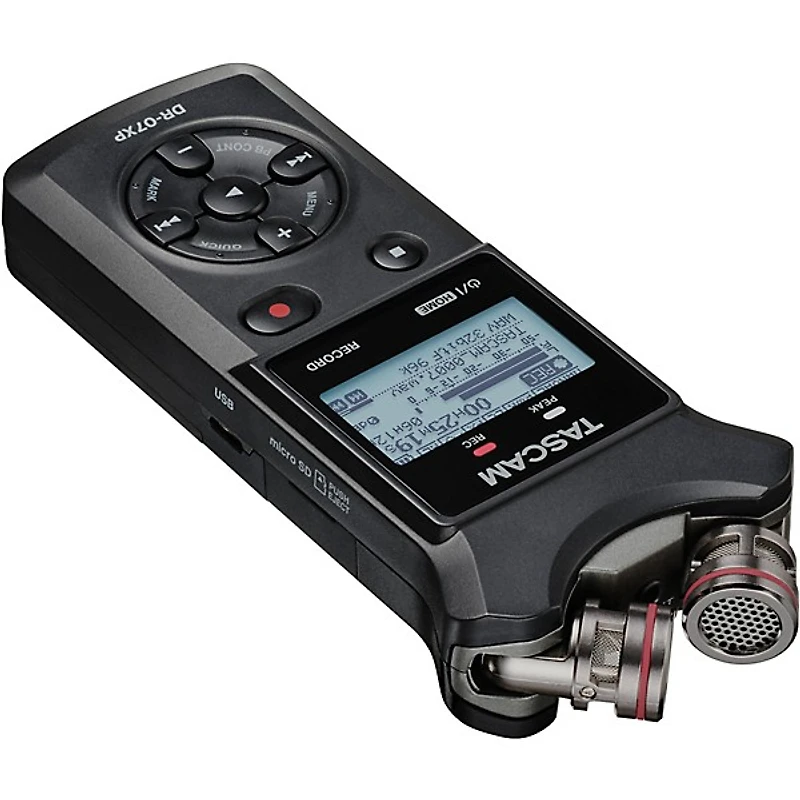 TASCAM DR-07XP 32-bit Float Audio Recorder