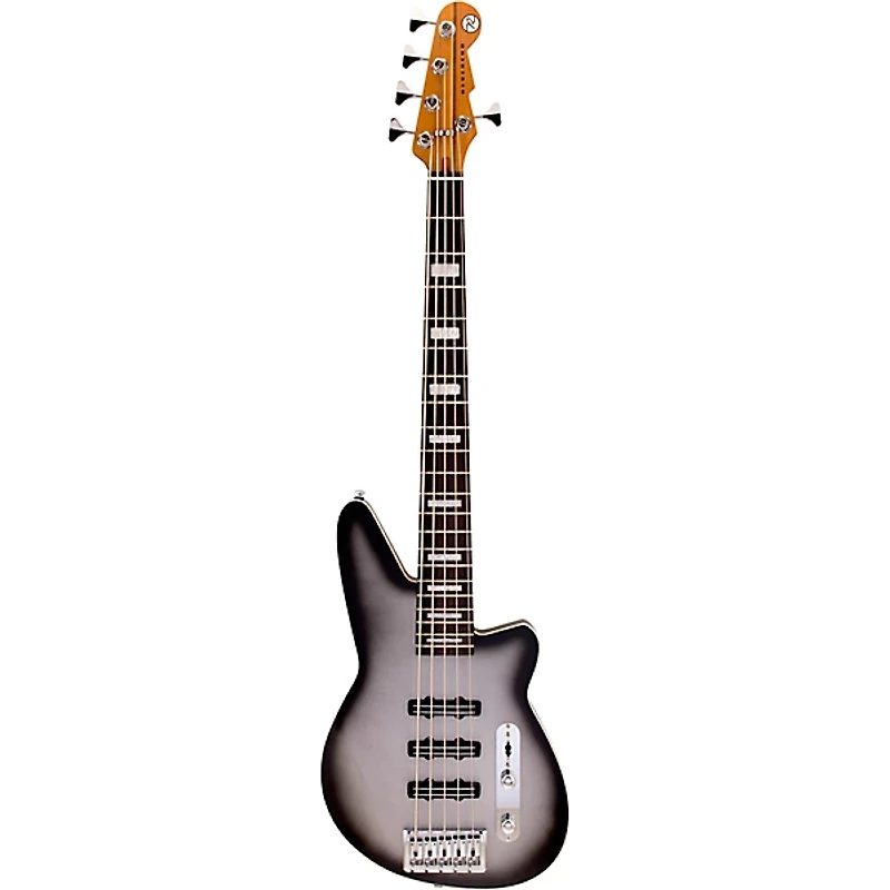 Reverend Triad 5-String Bass Silver Burst