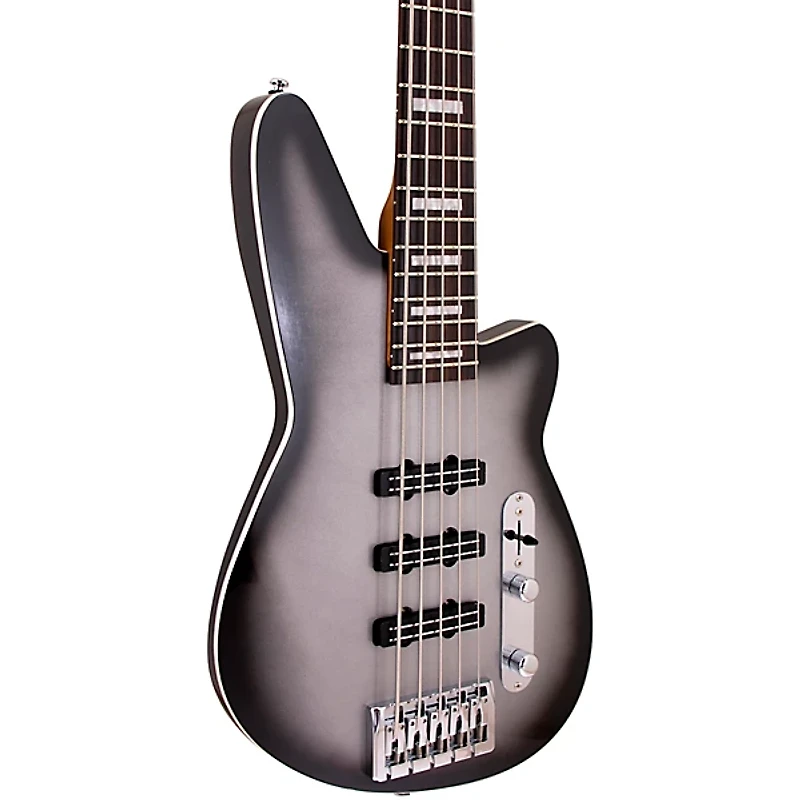 Reverend Triad 5-String Bass Silver Burst