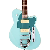 Reverend Charger 290 Bigsby Electric Guitar Chronic Blue