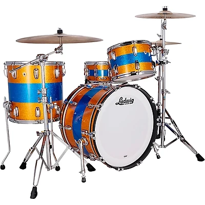 Ludwig Classic Maple 3-Piece Fab Shell Pack With 22" Bass Drum