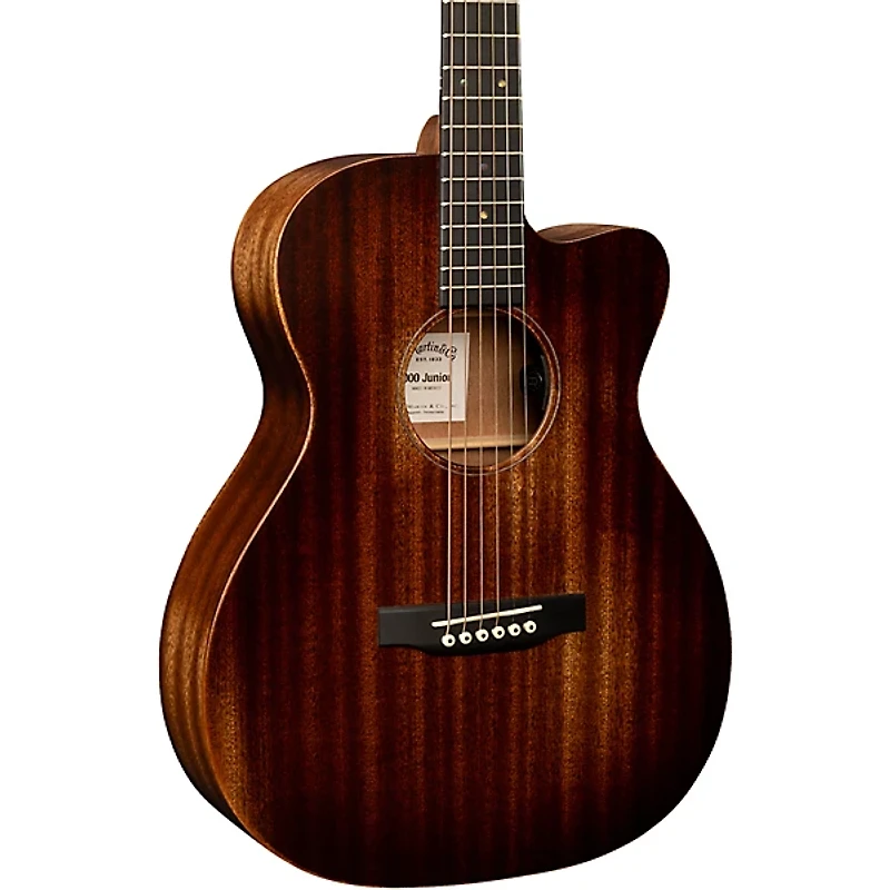 Martin 000C Jr E StreetMaster Acoustic-Electric Guitar Dark Mahogany