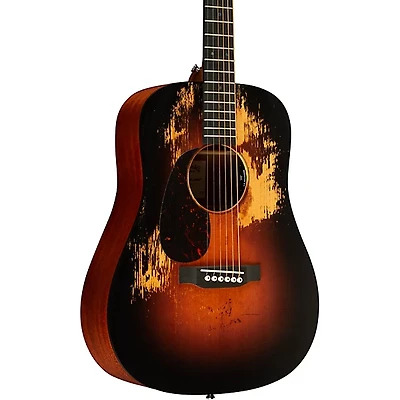 Martin DJRE Junior Street Legend Left-Handed Dreadnought Acoustic-Electric Guitar Burst