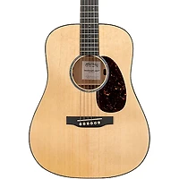 Martin D Jr E Dreadnought Acoustic-Electric Guitar Natural