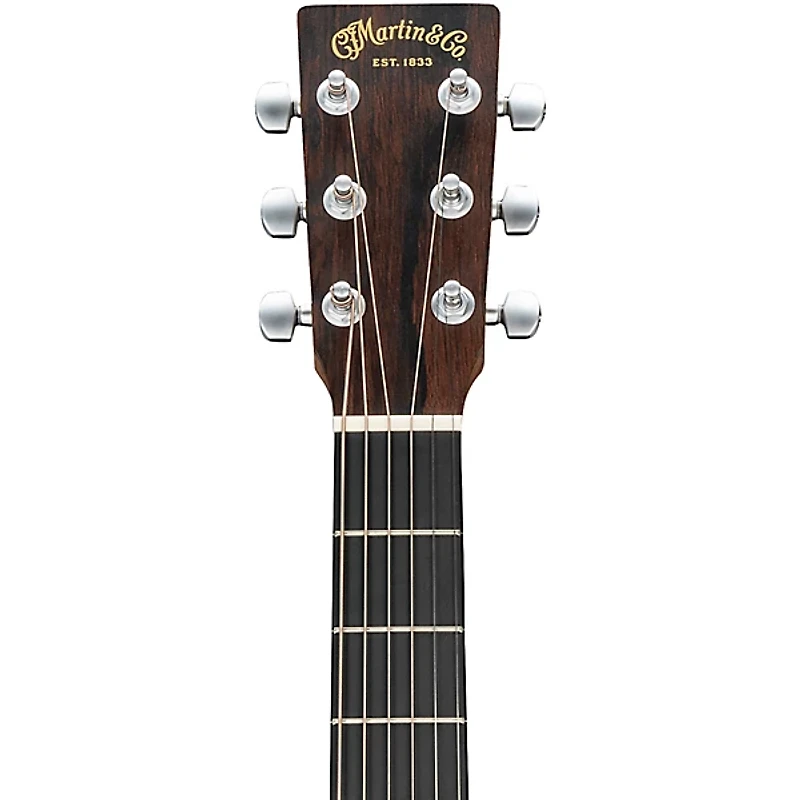 Martin D Jr E Dreadnought Acoustic-Electric Guitar Natural