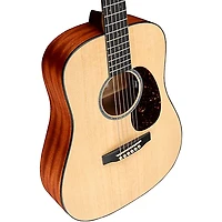 Martin D Jr E Dreadnought Acoustic-Electric Guitar Natural