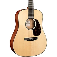 Martin D Jr E Dreadnought Acoustic-Electric Guitar Natural