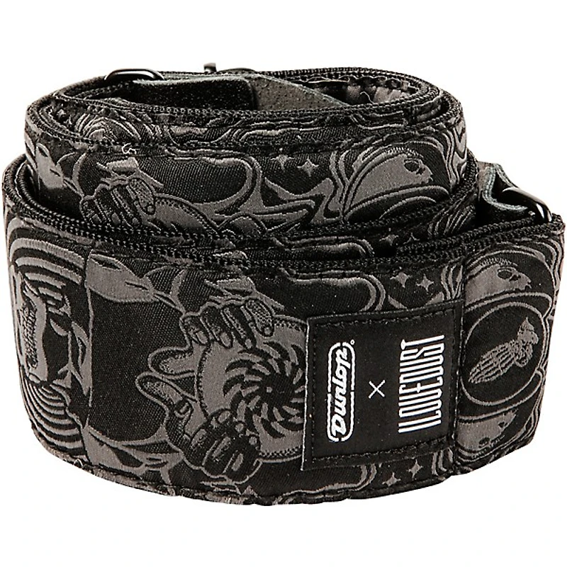 Dunlop I Love Dust Endless Midnight Guitar Strap