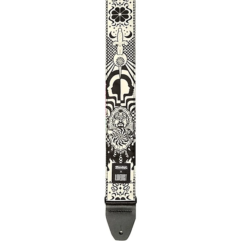 Dunlop I Love Dust Night Spells Guitar Strap