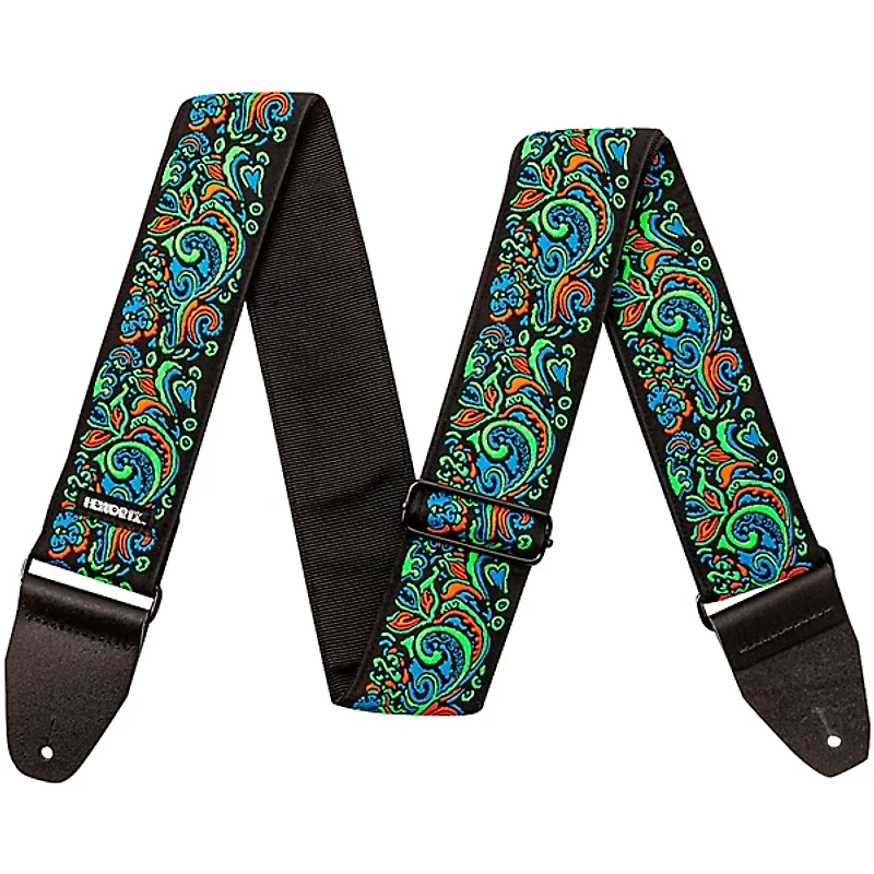 Dunlop Jimi Hendrix Blacklight Love Drops Guitar Strap