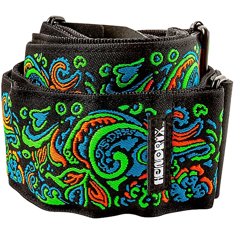 Dunlop Jimi Hendrix Blacklight Love Drops Guitar Strap