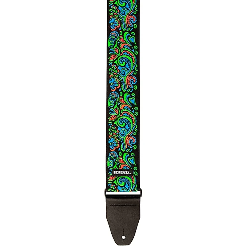 Dunlop Jimi Hendrix Blacklight Love Drops Guitar Strap