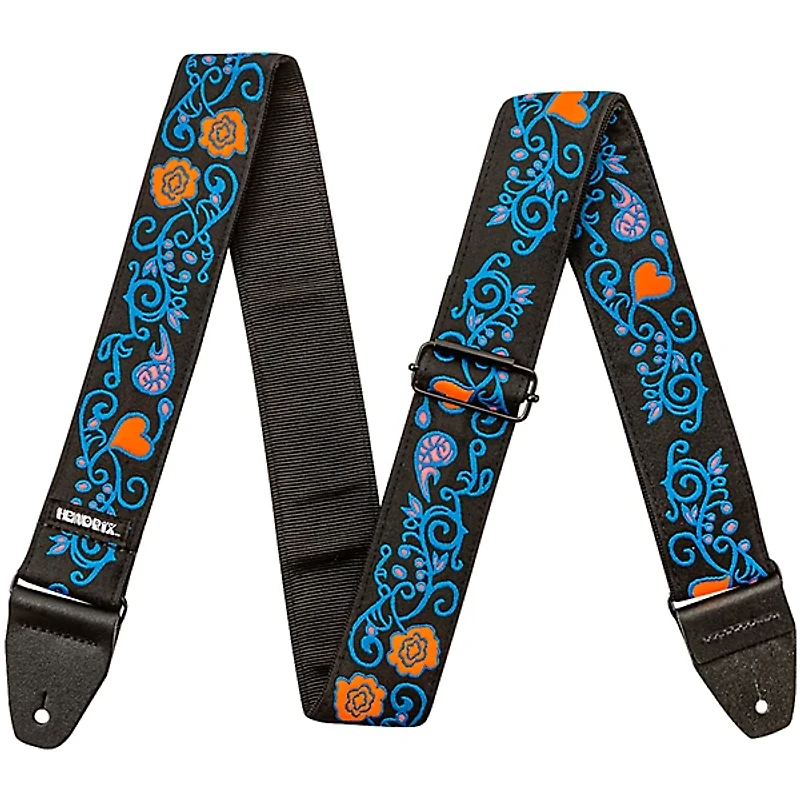 Dunlop Jimi Hendrix Blacklight Monterey Guitar Strap