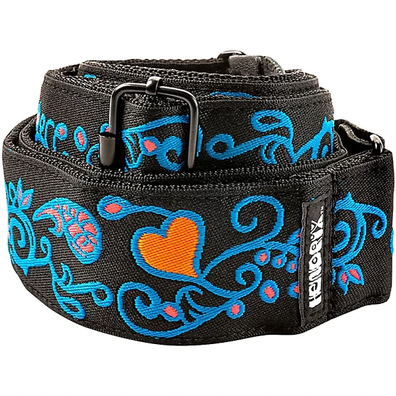 Dunlop Jimi Hendrix Blacklight Monterey Guitar Strap