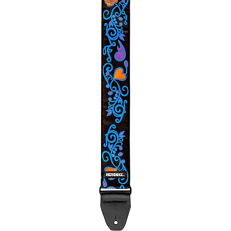 Dunlop Jimi Hendrix Blacklight Monterey Guitar Strap