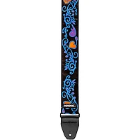 Dunlop Jimi Hendrix Blacklight Monterey Guitar Strap