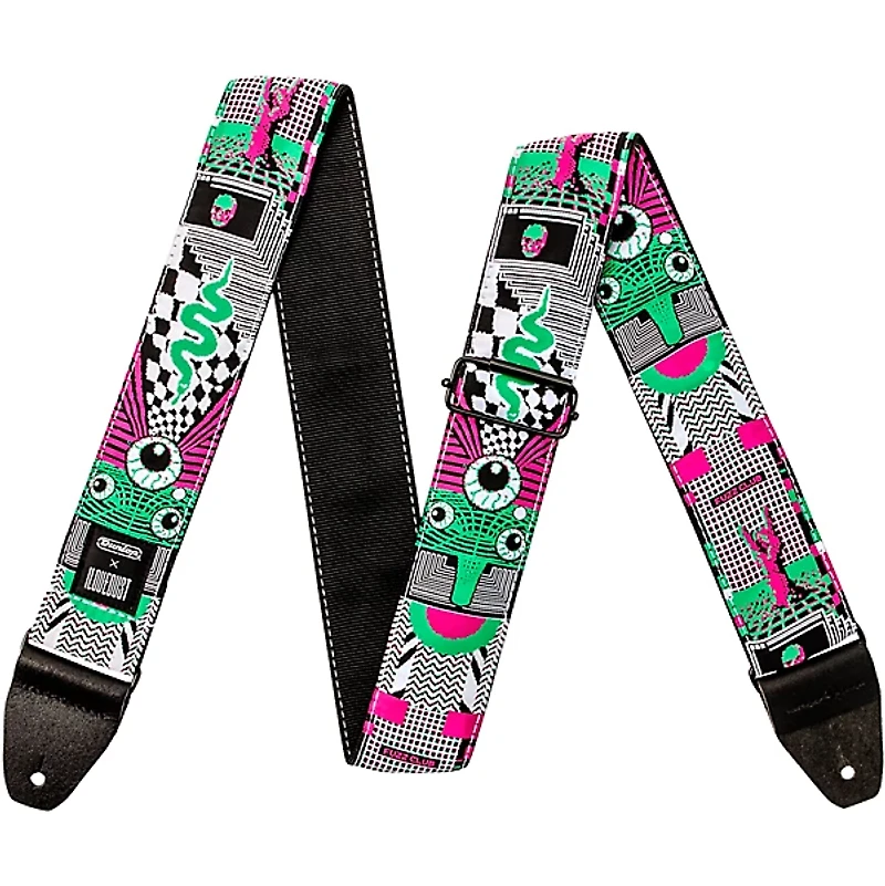 Dunlop I Love Dust Mnemonic Fuzz Guitar Strap