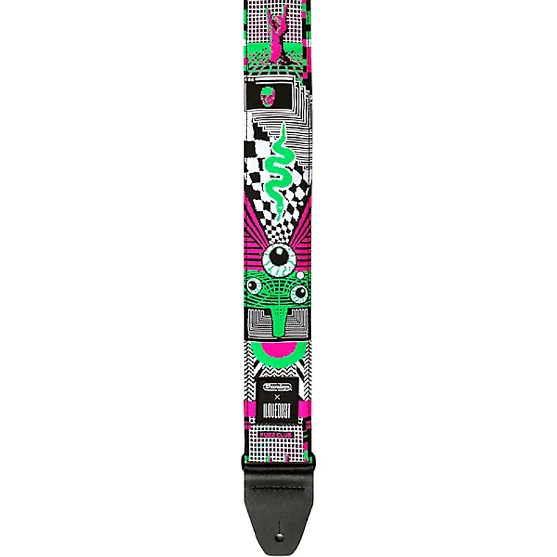 Dunlop I Love Dust Mnemonic Fuzz Guitar Strap