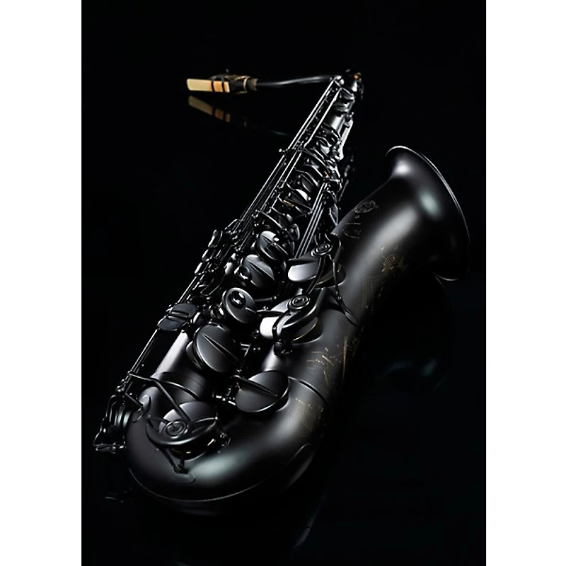 Selmer Paris Supreme Limited-Edition Bb Tenor Saxophone Matte Black Black Matte Keys