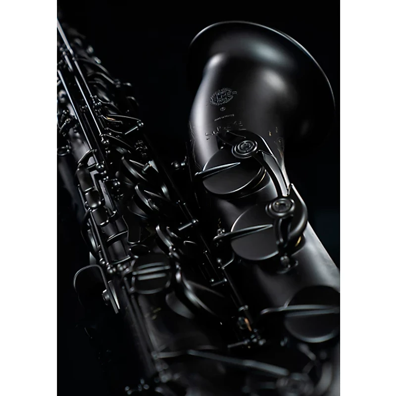 Selmer Paris Supreme Limited-Edition Bb Tenor Saxophone Matte Black Black Matte Keys