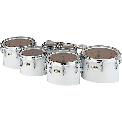 Yamaha 8400 Field-Corps Large Sextet 6, 6, 10, 12, 13, 14 in. White