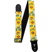 Perri's Jacquard Sunflower Garden Guitar Strap 2 in.
