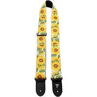 Perri's Jacquard Sunflower Garden Guitar Strap 2 in.