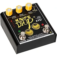 Eventide Knife Drop Fuzz Octave With Monophonic Synth Effects Pedal Black
