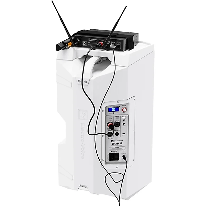 Electro-Voice EVERSE12-W 12" 400W Weatherized Battery-Powered Loudspeaker With Bluetooth - White