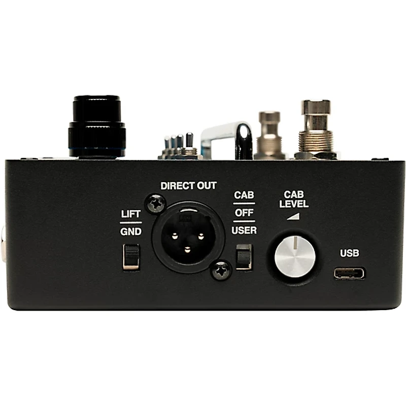 Ampeg SGT-DI Blue Line Anniversary Edition All-in-One Bass Box Effects Pedal Silver and Blue