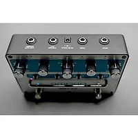 Ampeg SGT-DI Blue Line Anniversary Edition All-in-One Bass Box Effects Pedal Silver and Blue