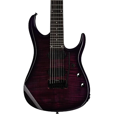 Sterling by Music Man JP157 7-String Electric Guitar With DiMarzio Pickups Purple Nebula