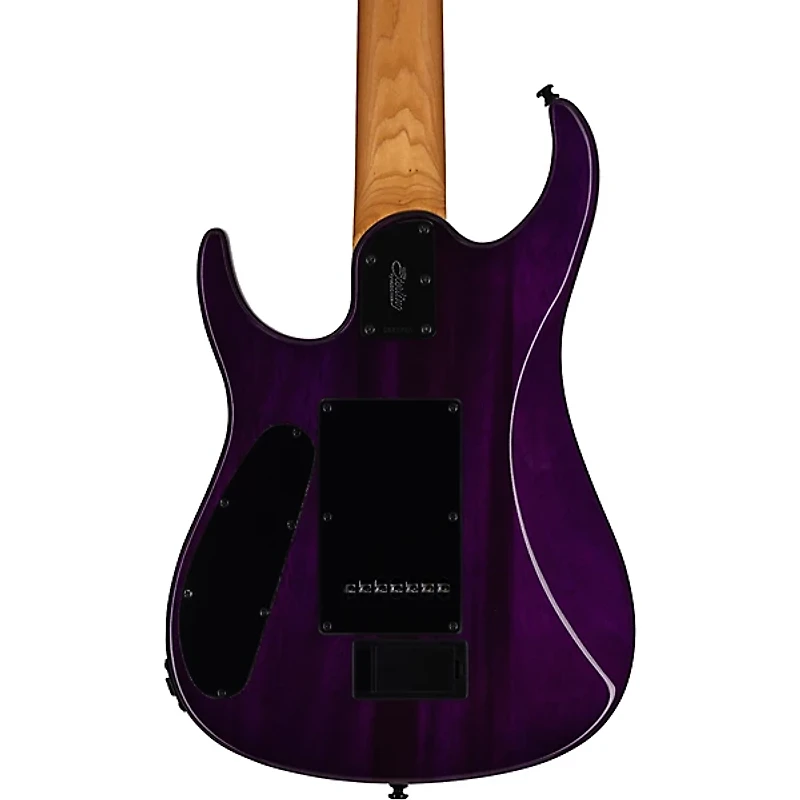 Sterling by Music Man JP157 7-String Electric Guitar With DiMarzio Pickups Purple Nebula