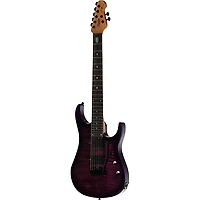 Sterling by Music Man JP157 7-String Electric Guitar With DiMarzio Pickups Purple Nebula