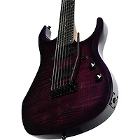 Sterling by Music Man JP157 7-String Electric Guitar With DiMarzio Pickups Purple Nebula