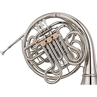 Yamaha YHR-872NDUWOC Custom Series Double Horn with Detachable Bell - Instrument Only Nickel Silver