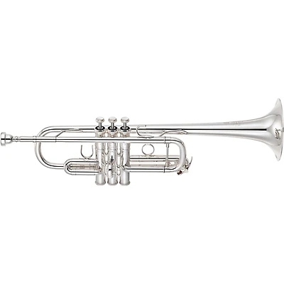 Yamaha YTR-9445NYS-YS-BR III Artist New York BR Series C Trumpet with YS Bell Taper Silver plated