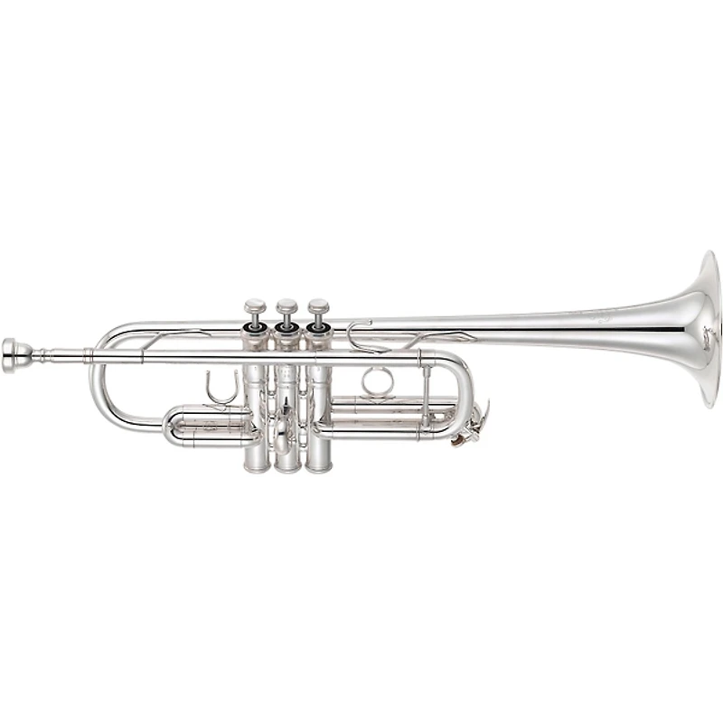 Yamaha YTR-9445NYS-YM-BR III Artist New York BR Series C Trumpet with YM Bell Taper Silver plated