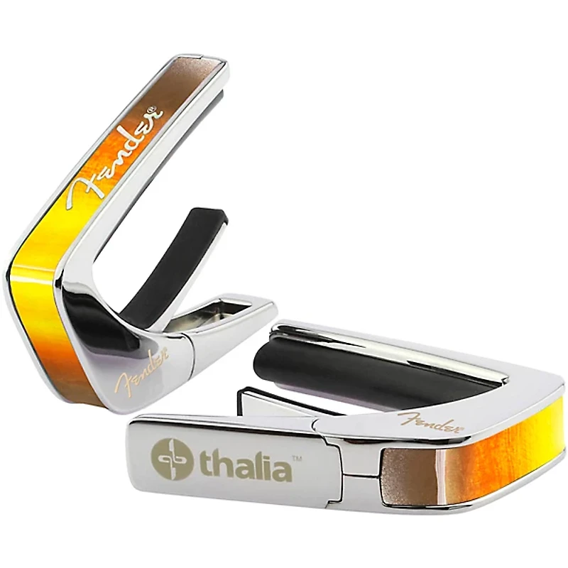 Thalia x Fender Chrome Finish Sunburst Capo