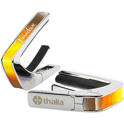 Thalia x Fender Chrome Finish Sunburst Capo