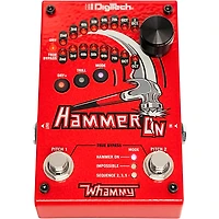 DigiTech HammerOn Pitch Octave Effects Pedal Red