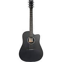 Martin Special DC-X1E Black HPL Dreadnought Acoustic-Electric Guitar Black