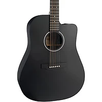 Martin Special DC-X1E Black HPL Dreadnought Acoustic-Electric Guitar Black