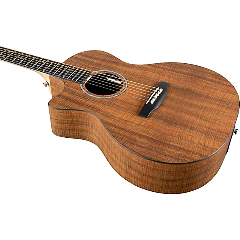 Martin GPC-X1E Special X Series Koa HPL Left-Handed Acoustic-Electric Guitar Flamed Koa
