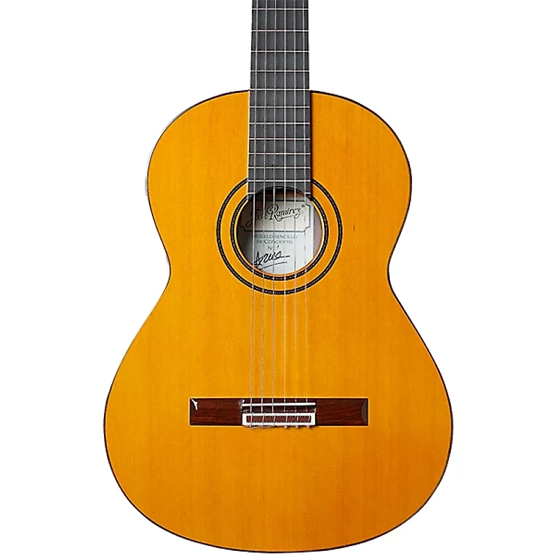 Jose Ramirez Sencillo Classic Concert Cedar Top Nylon-String Classical Acoustic Guitar Natural
