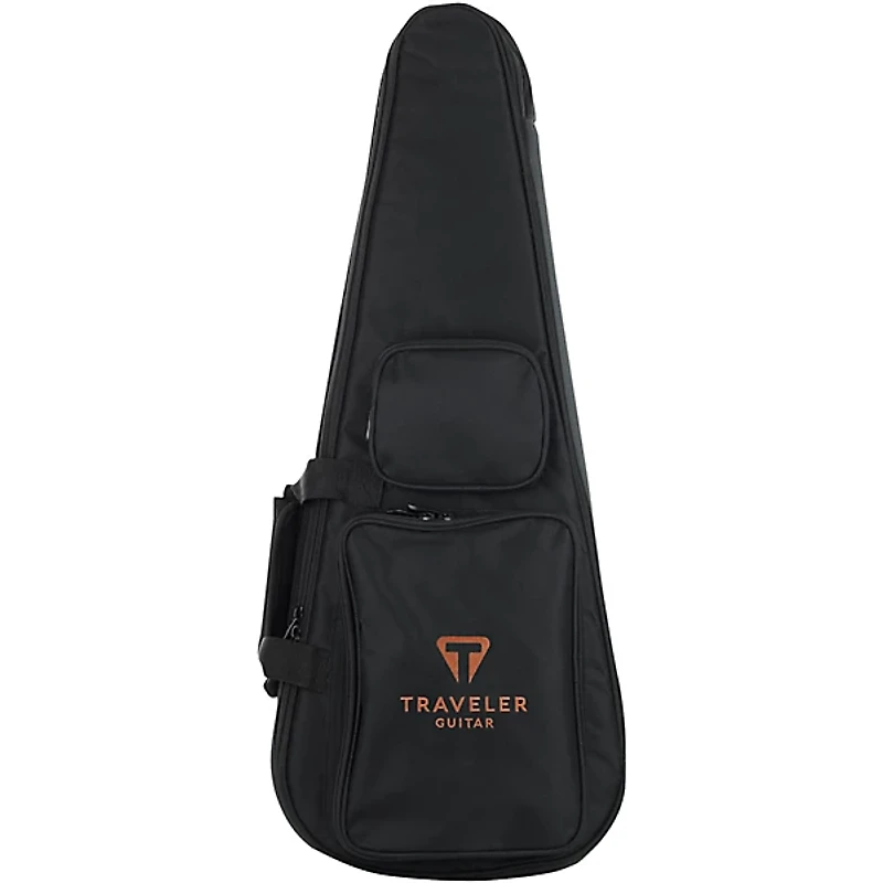 Traveler Guitar EG-1 Mod-X Electric Hybrid Travel Guitar Black Satin