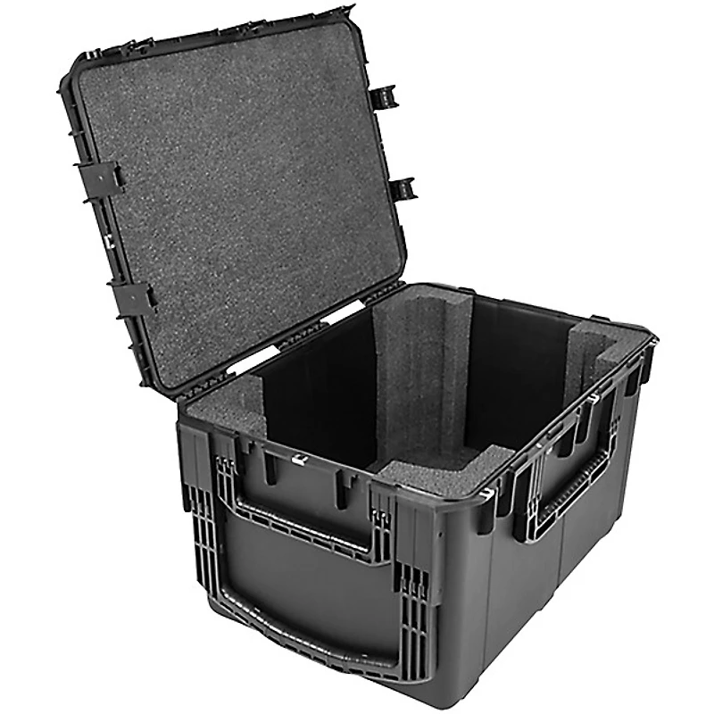 QSC Active 3-Way Column Loudspeaker With SKB iSeries Cases, Black